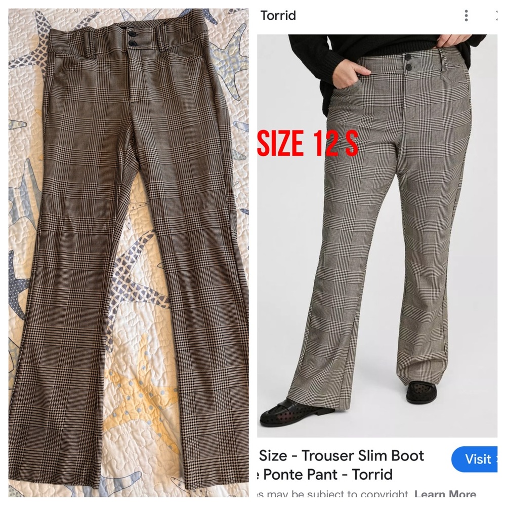 Torrid Women’s Plaid Pants